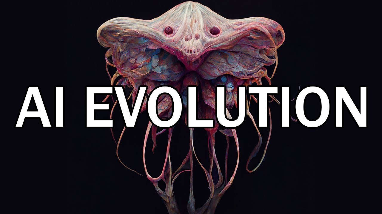 Imaginary creature with tentacles generated by AI